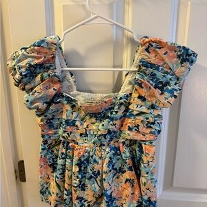 Abercrombie & Fitch Multicolor Floral blouse